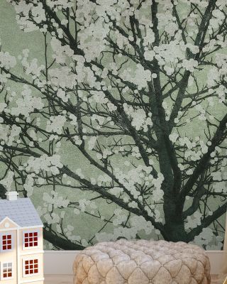 Kyoto Tree Wallpaper for Tranquil Spaces