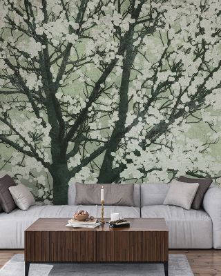 Kyoto Tree Wallpaper for Tranquil Spaces