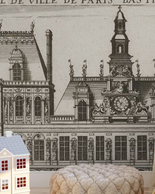 L'Hostel de Ville de Paris Wallpaper for Elegant Spaces