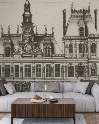 L'Hostel de Ville de Paris Wallpaper for Elegant Spaces