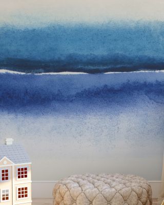 Liquid Horizon Wallpaper for Serene Spaces