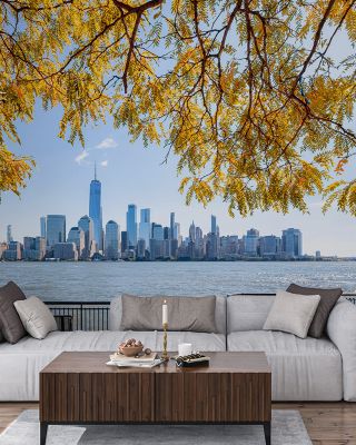 NYC Autumn Thoughts Wallpaper for Urban Spaces