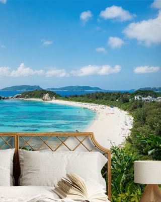 Okinawa Chill Wallpaper for Relaxing Spaces