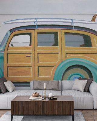Old Beach Wallpaper for Coastal Themes