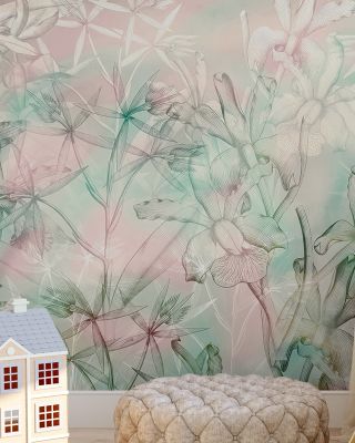 Orchid Mirage in Pink and Blue
