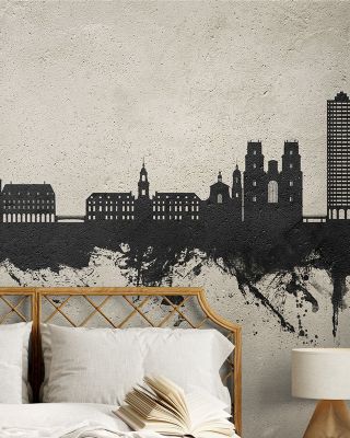 Rennes France Skyline Concrete