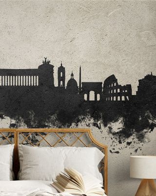 Rome Italy Skyline Concrete