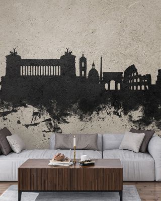 Rome Italy Skyline Concrete
