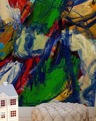 Colorful Strokes in Dark