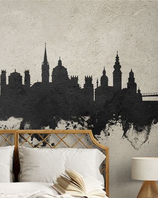 Salzburg Austria Skyline Concrete