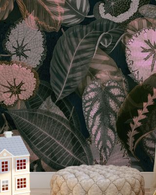 Secret Leaves Wallpaper Mural