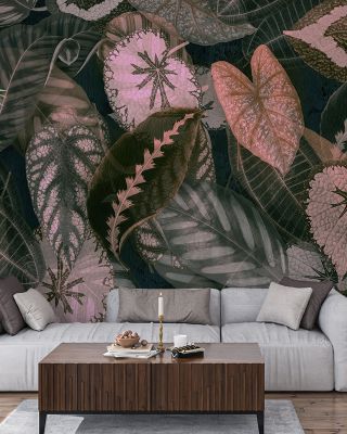 Secret Leaves Wallpaper Mural