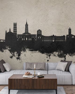 Toulouse France Skyline Concrete