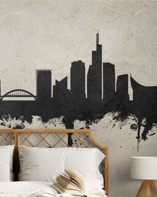 Vilnius Lithuania Skyline Concrete