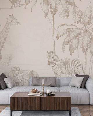 Whimsical Wildlife Gray
