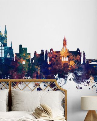Winchester England Skyline Blue & Bronze