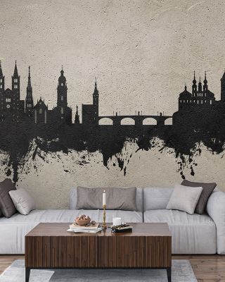 Würzburg Germany Skyline Concrete