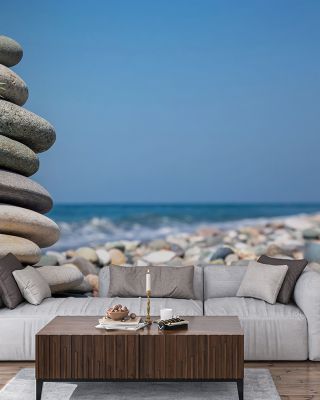 Zen Tower Tranquil Sophistication Wallpaper