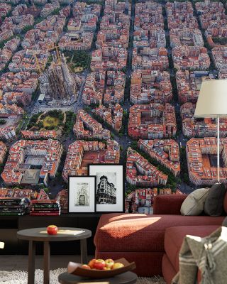 Barcelona Sagrada Familia Architectural Wallpaper