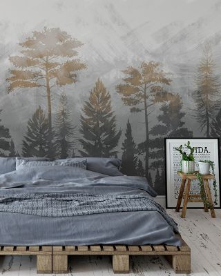 Canadian Mountains Scenic Wallpaper