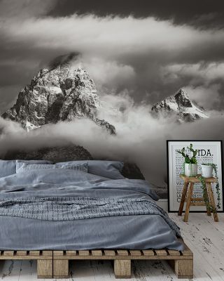 Grand Teton Mountain Landscape Wallpaper