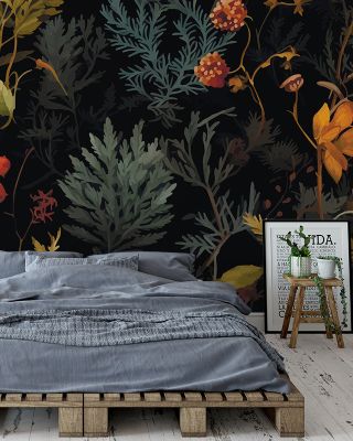 Natures Leftover Rustic Wallpaper