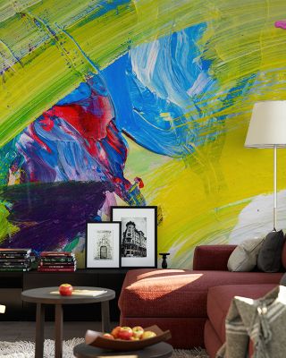 Provence Valley Scenic Wallpaper Mural