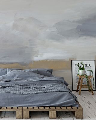 Sandstorms Desert Landscape Wallpaper