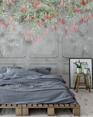 Upside Down World Playful Wallpaper