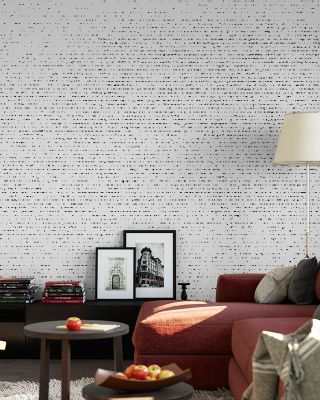 Vertical Distressed Dots Modern Wallpaper