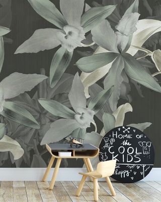 Big Orchids Green