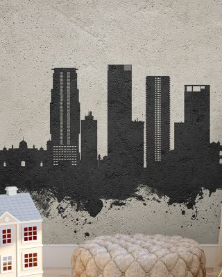 Dhaka Bangladesh Skyline in Concrete