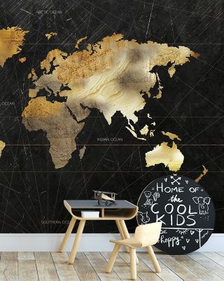 Dramatic World Abstract Painting