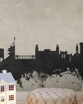 Fayetteville Arkansas Skyline Concrete