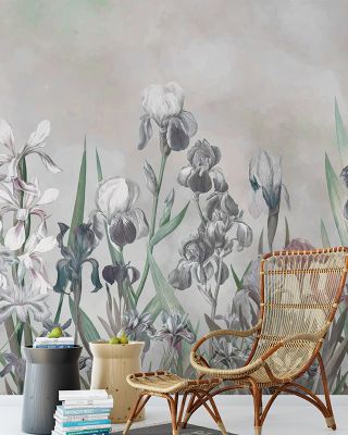 Iris Field Greenish