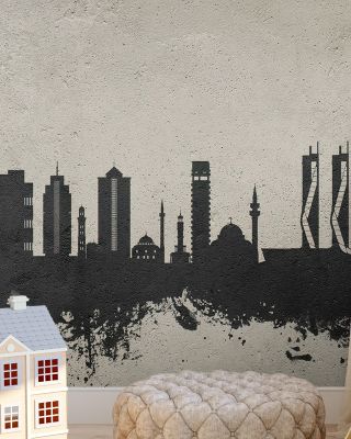 Izmir Turkey Skyline Concrete