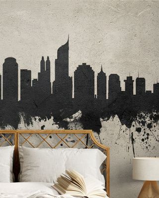 Jakarta Skyline Indonesia Concrete