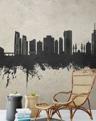 Lagos Nigeria Skyline Concrete