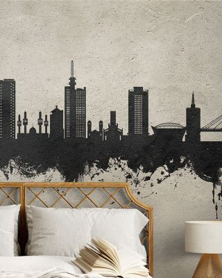 Lagos Nigeria Skyline Concrete