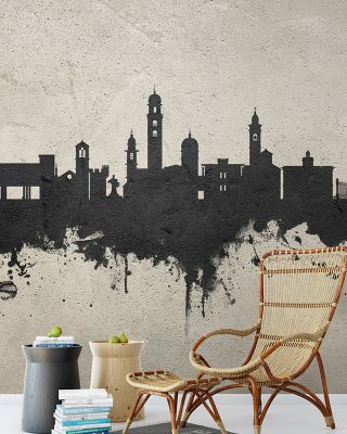 Lugano Switzerland Skyline Concrete