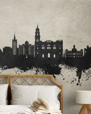 Málaga Spain Skyline Concrete