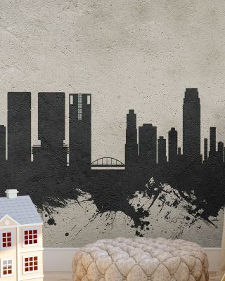 Osaka Skyline Concrete