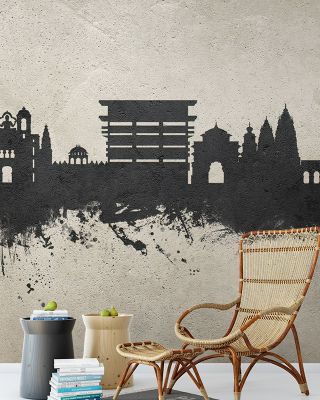 Pandharpur India Skyline Concrete