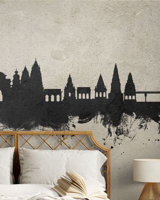 Pandharpur India Skyline Concrete