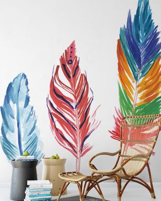 Rainbow Feathers IV