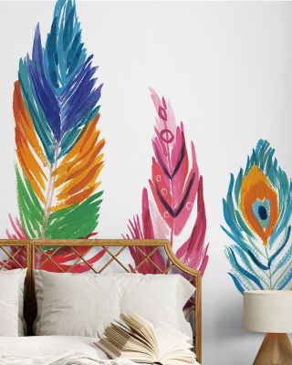Rainbow Feathers IV