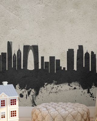 Suzhou China Skyline Concrete