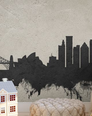Sydney Australia Skyline Concrete