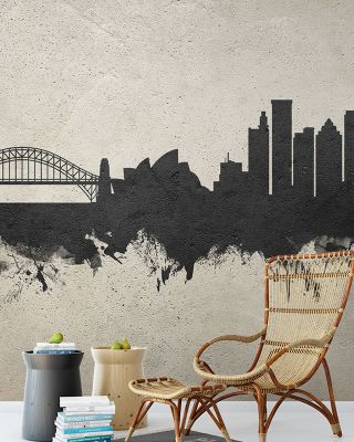 Sydney Australia Skyline Concrete