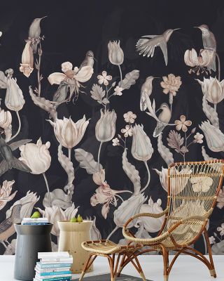 Tulips & Birds, Midnight